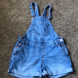Denim Overalls